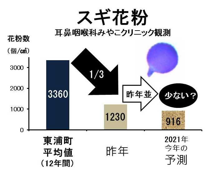 スギ花粉2021